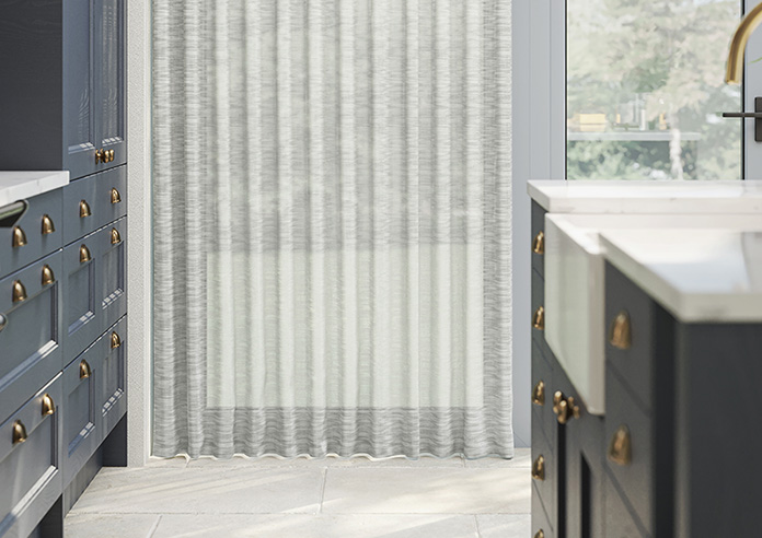 Novara Voile, Grey Skies - Made to Measure Curtains - Image 5